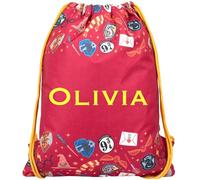 Harry Potter Personalised Drawstring Bag for Kids PE Bag - Kids School or Swimming Bag For Girls & Boys - Personalised Bag