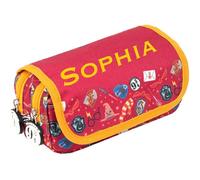 Harry Potter Personalised Pencil Case Hogwarts School Pencil Case for Girls, 2 Large Compartments Stationery Pouch