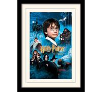 Harry Potter "Philosophers Stone" Mounted and Framed Print, 30 x 40 cm