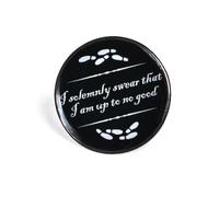 Half Moon Bay Pin Badge - Harry Potter Marauder's Map - Enamel