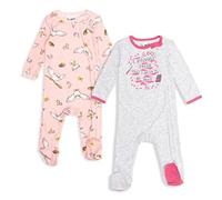 Harry Potter Pink / White Long Sleeve Romper Sleepwear Playsuit 0-3 Months, Pink / White, 0-3 mesi