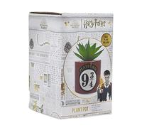 Harry Potter Plant Pot with Faux Plant 11.7cm - Platform 9 3/4 - Plant Pot Indoor - Small Plant Pot Décor