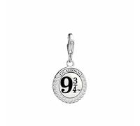 Harry Potter Platform 9 3/4 Clip On Charm 925 Sterling Silver Crystals Official