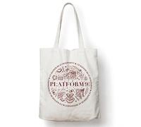 Harry Potter Platform 9 3/4 Cotton Tote Bag by The Carat Shop