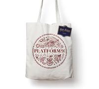 Harry Potter Platform 9 3/4 Cotton Tote Bag HPTB0014 - 100% Cotton Velvet