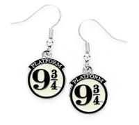Harry Potter Platform 9 3/4 Drop Earrings - Zinc / Copper / Aluminium