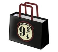Harry Potter Platform 9 3 4 Reusable Shopper Bag In Jet Black Jet Black One Size