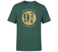 Harry Potter Platform Men's T-Shirt - Green | Size: 2XL Harry Potter Green 2XL