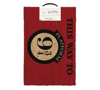 Harry Potter Door Mat This Is The Way To Platform 9 3/4 Doormat