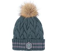 Harry Potter Pom Pom Knitted Hat, Slytherin - Grey, One Size Fits All (2200009659)
