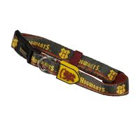 Harry Potter Premium Dog Collar - Yellow and Red - Size XXS-XS - Quick Click Closure - Made of Polyester - Gryffindor Design - Original Product Designed in Spain