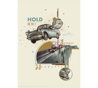 Harry Potter Premium Limited Edition Art Print Weasleys Car