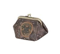 Harry Potter Pride-Clip Coin Purse, Brown, 10 x 7 cm