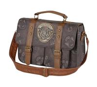 Harry Potter Pride-Satchel Large Shoulder Bag, Brown, 35.5 x 27 cm