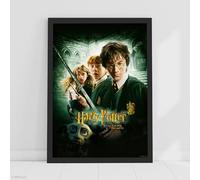 Harry Potter Print - Harry Potter and The Chamber of Secrets Movie Poster Wall Art (42cm x 59.4cm - A2)