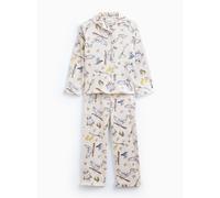 Harry Potter Printed Cream Sparkle Slinky Fleece Pyjamas 8-9 years