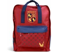 Harry Potter Property of Hogwarts Premium Backpack, Gryffindor Burgundy | Officially Licensed Harry Potter Satchel Bag, A4 Compatible Rucksack, Carry Handle, Adjustable Straps, By Blue Sky Studios,