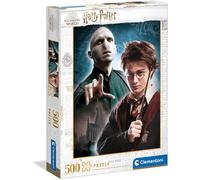Clementoni Harry Potter Potter-500 Made in Italy, 500 Pieces, Fantasy, Famous Movies, Puzzle, Fun for Adults, Multicoloured, Medium, 35103