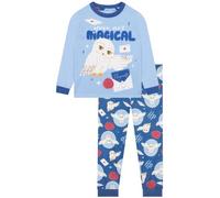 Harry Potter Pyjamas, Hedwig Girls Pyjamas, Ages 5 To 13 Years | Adorable Harry Potter Pjs, Cosy Long Sleeve Pyjamas, Elastic Cuffs And Waistband, Playful Hedwig and Hogwarts Design
