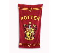 Harry Potter Quidditch Bath Towel 150x75cm - Burgundy, Soft & Absorbent, Magical Sports Design, Gift for Fans, Bathroom & Pool Accessory