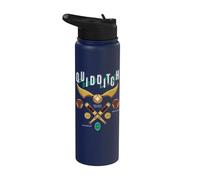 Harry Potter Quidditch Equipment Logo Stainless Steel Insulated Water Bottle