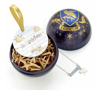 Harry Potter Ravenclaw Christmas Gift Bauble With House Crest Necklace
