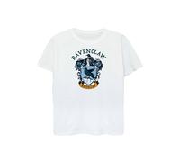 Harry Potter Ravenclaw Cotton Boyfriend T-Shirt In White White L