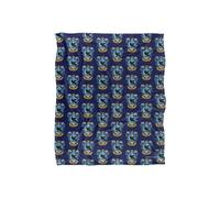 Harry Potter Ravenclaw Crest 2 Officially Licensed Silky Touch Super Soft Throw Blanket 152X127 Cm In White White