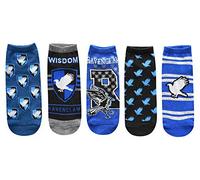 Harry Potter Ravenclaw Juniors/Womens 5 Pack Ankle Socks Size 4-10