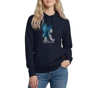 Harry Potter Ravenclaw Monochrome Women's Hoodie Navy