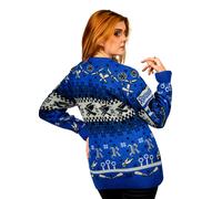 Harry Potter Ravenclaw Quidditch Knitted Christmas Jumper - M