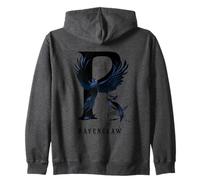 Harry Potter Ravenclaw Raven R Zip Hoodie