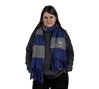Harry Potter Ravenclaw Scarf - Bold Striped Knitted House Design - Boxed Wizarding World Merchandise - HP Gifts for Men Women Adults Kids