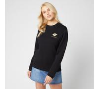 Harry Potter Ravenclaw Unisex Embroidered Sweatshirt - Black - S