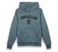 Harry Potter Ravenclaw Vintage Style Adults Hoodie-L Blue