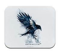Harry Potter Ravenclaw Watercolor Crest Low Profile Thin Rubber Mouse Pad Mousepad