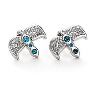 Harry Potter Ravenclaw Women's Tiara Stud Earrings Silver