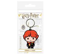 HARRY POTTER Rubber Keyring Ron Weasley Chibi - Official Merchandise