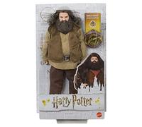 Harry Potter Rubeus Hagrid Collectible Doll, approx. 12-inch Wearing Belted Shirt and Vest. with Dragon Accessory, Gift for 6 Year Olds and Up