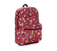 Harry Potter School Bag, Backpacks for Girls Boys with Chibi Character Print, Large Rucksack