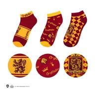 Cinereplicas - Harry Potter - Socks - Set of 3 - Gryffindor/Slytherin/Ravenclaw/