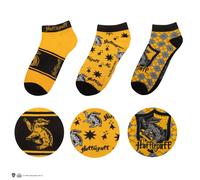 Harry Potter Set of 3 Hufflepuff Ankle Socks | Acotis