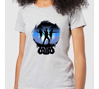 Harry Potter Silhouette Attack Women's T-Shirt - Grey - XL