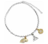 Harry Potter Silver Coloured 3 Charm Bracelet