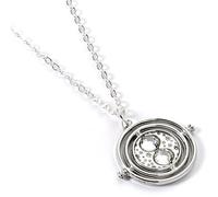 Harry Potter Silver Tone Time Turner Necklace WNX00670 - One size