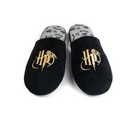 Harry Potter Slippers for Men - Slippers Black, black, 9/9.5 UK