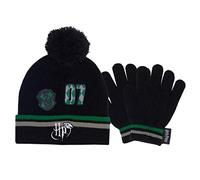Harry Potter Slytherin 07 Boys Beanie and Gloves Set | Official Merchandise