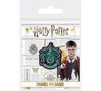 HARRY POTTER Slytherin Badge, Collectable Metal Enamel Pin - Official Merchandise