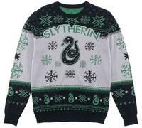 Harry Potter Slytherin Christmas Jumper multicolour S