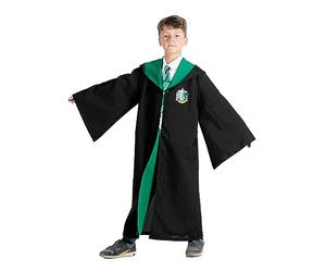Harry Potter Slytherin Costume for Kids - Includes Wizard Robe, Slytherin House Attire - Perfect for Girls and Boys - Size 9-11 years